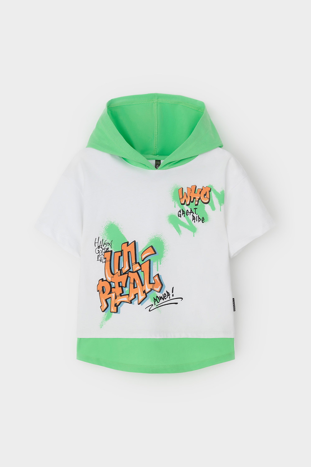 Футболка для мальчика, артикул: КР 302744-1, цвет: белый