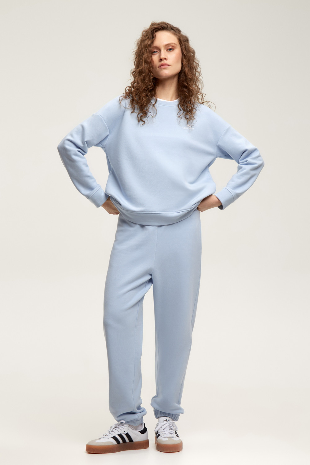 Джемперы женские для мам, артикул: ЕВТ 3221, цвет: голубой