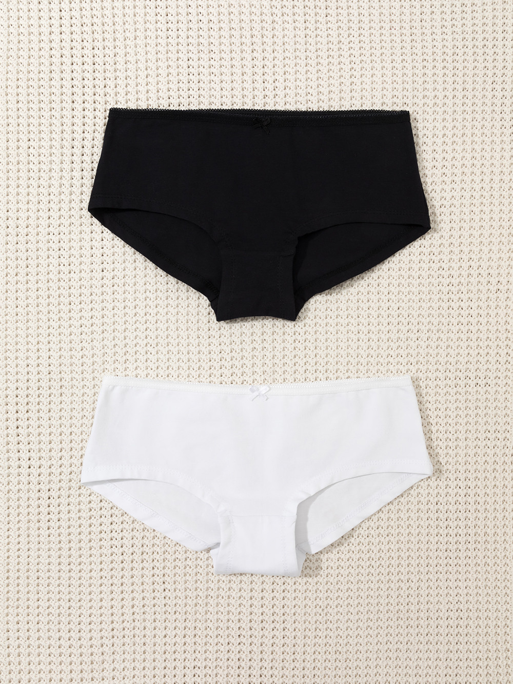 Трусы для девочки, артикул: К 1964-2уп, цвет: белый