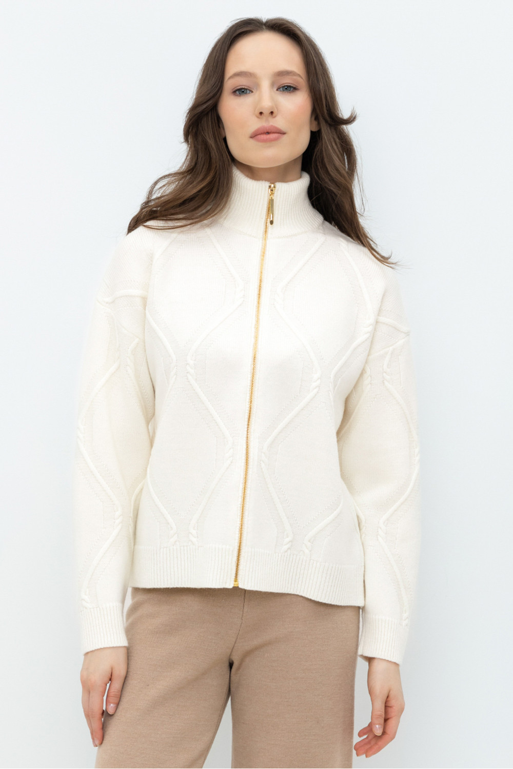 Жакеты, куртки женские для мам, артикул: ЕВ 30183/ш, цвет: бежевый