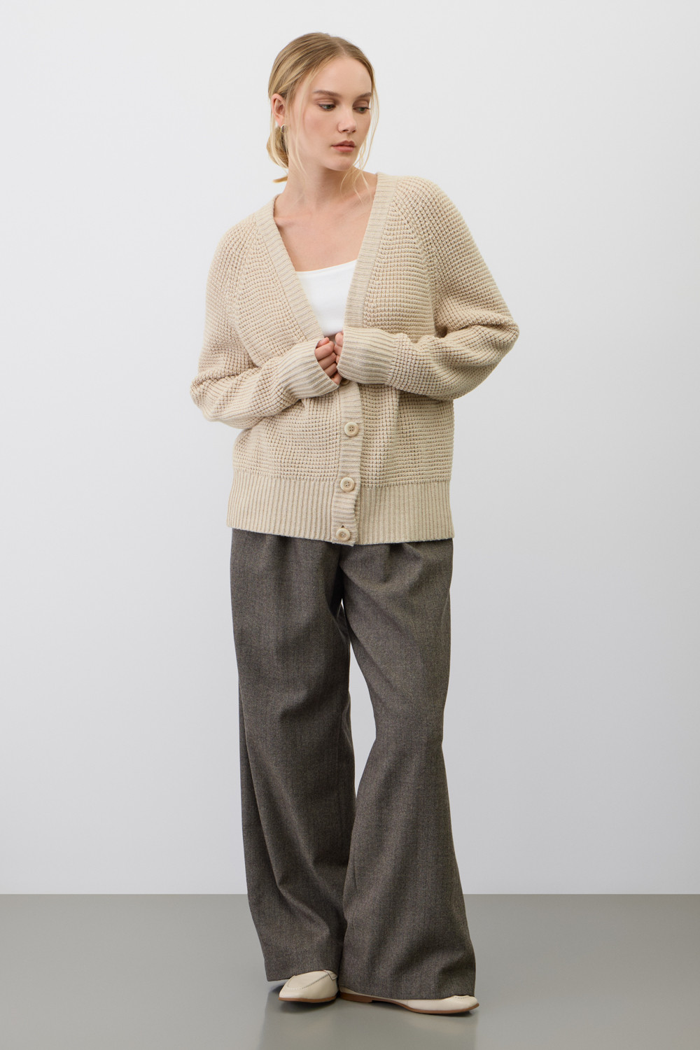 Жакеты, куртки женские для мам, артикул: ЕВ 30255/ш, цвет: бежевый