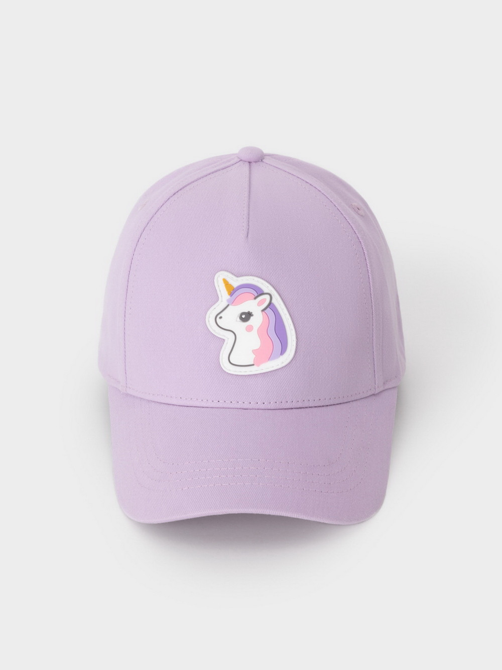 Кепка для девочки, артикул: ТК 80103, цвет: фиолетовый