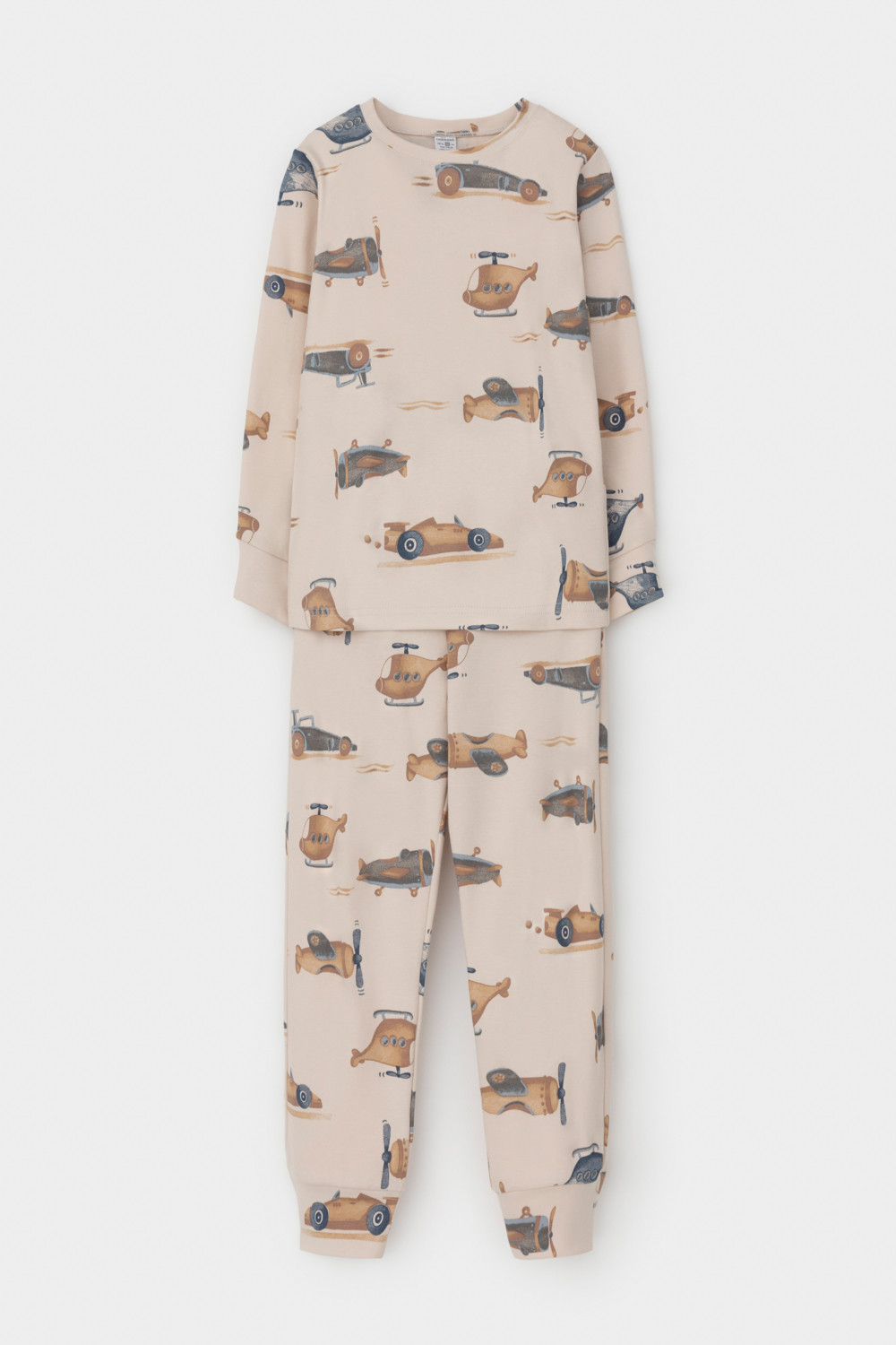 Пижама для мальчика, артикул: К 1552, цвет: бежевый