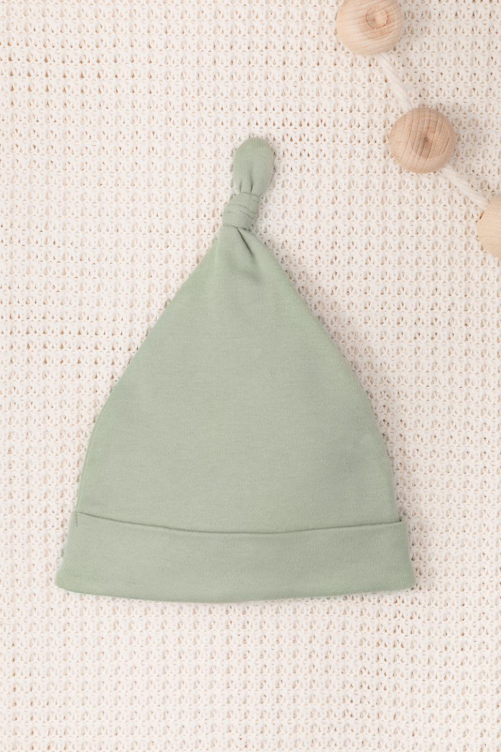 Шапочка ясельная для новорожденных, артикул: К 8036, цвет: хаки