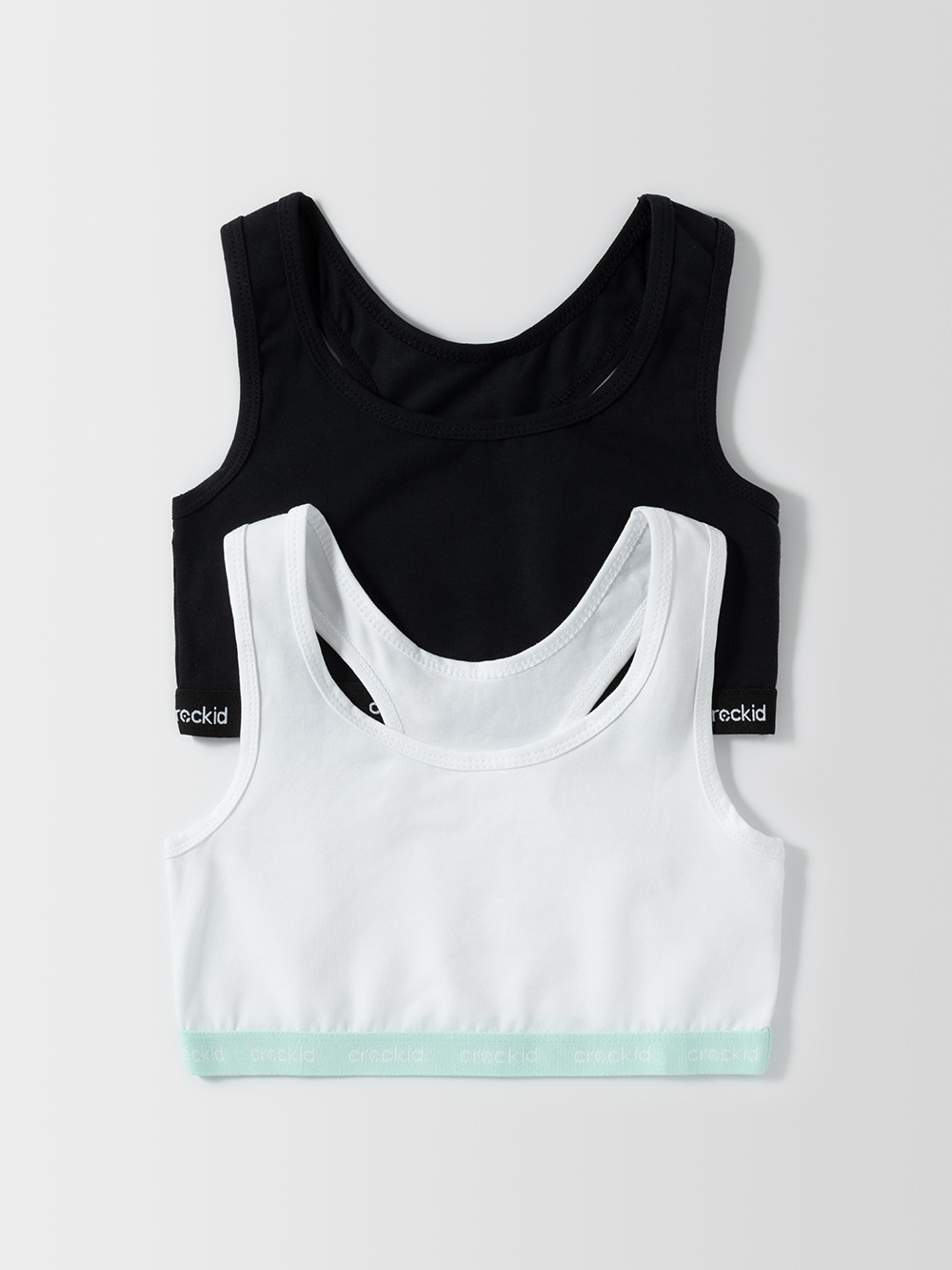 Майки для девочки, артикул: К 1198-2уп, цвет: белый