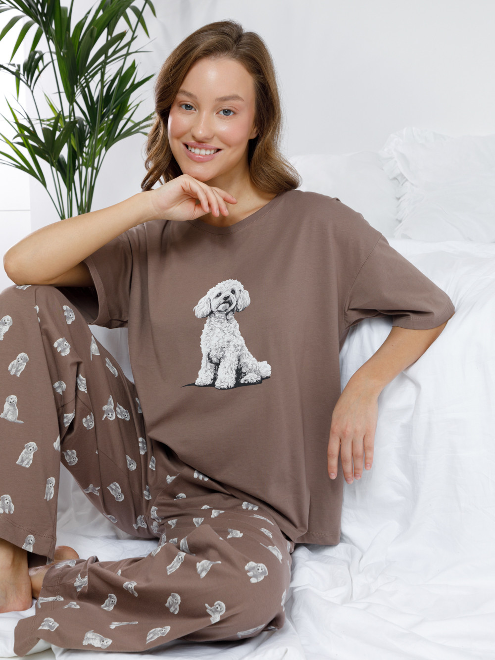 Комплекты для дома для мам, артикул: МП 20209, цвет: коричневый