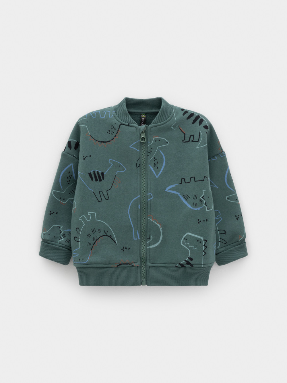 Жакет для мальчика, артикул: КР 302850, цвет: зеленый