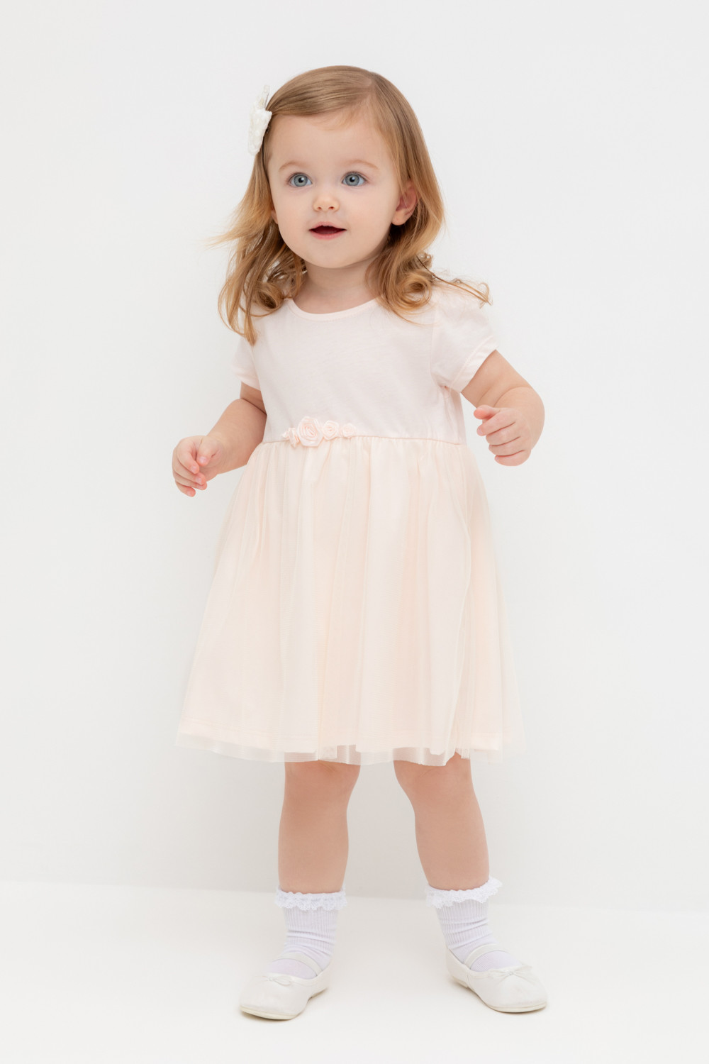 Платье для девочки, артикул: К 5858, цвет: розовый