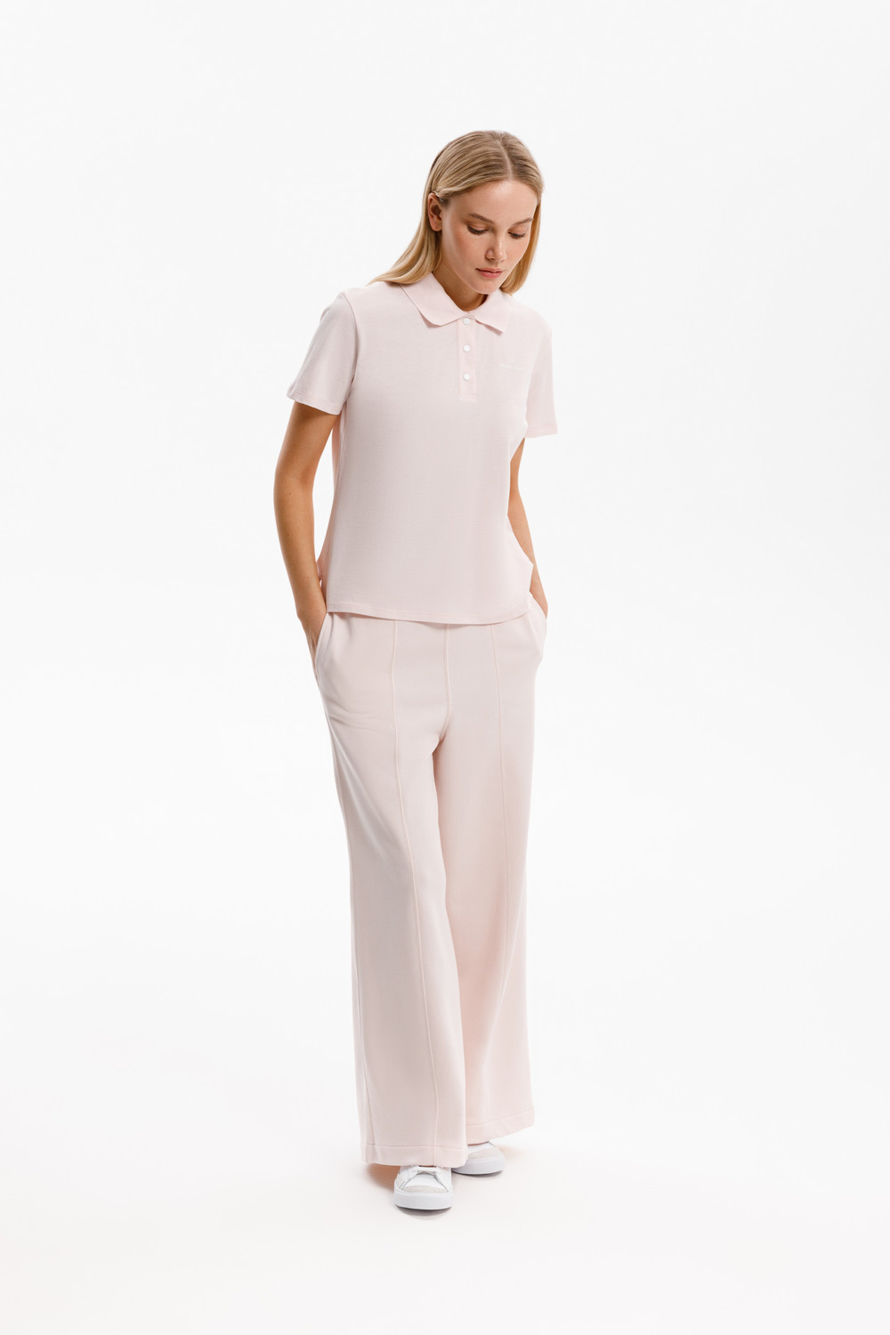 Брюки женские для мам, артикул: ЕВТ 4149, цвет: розовый