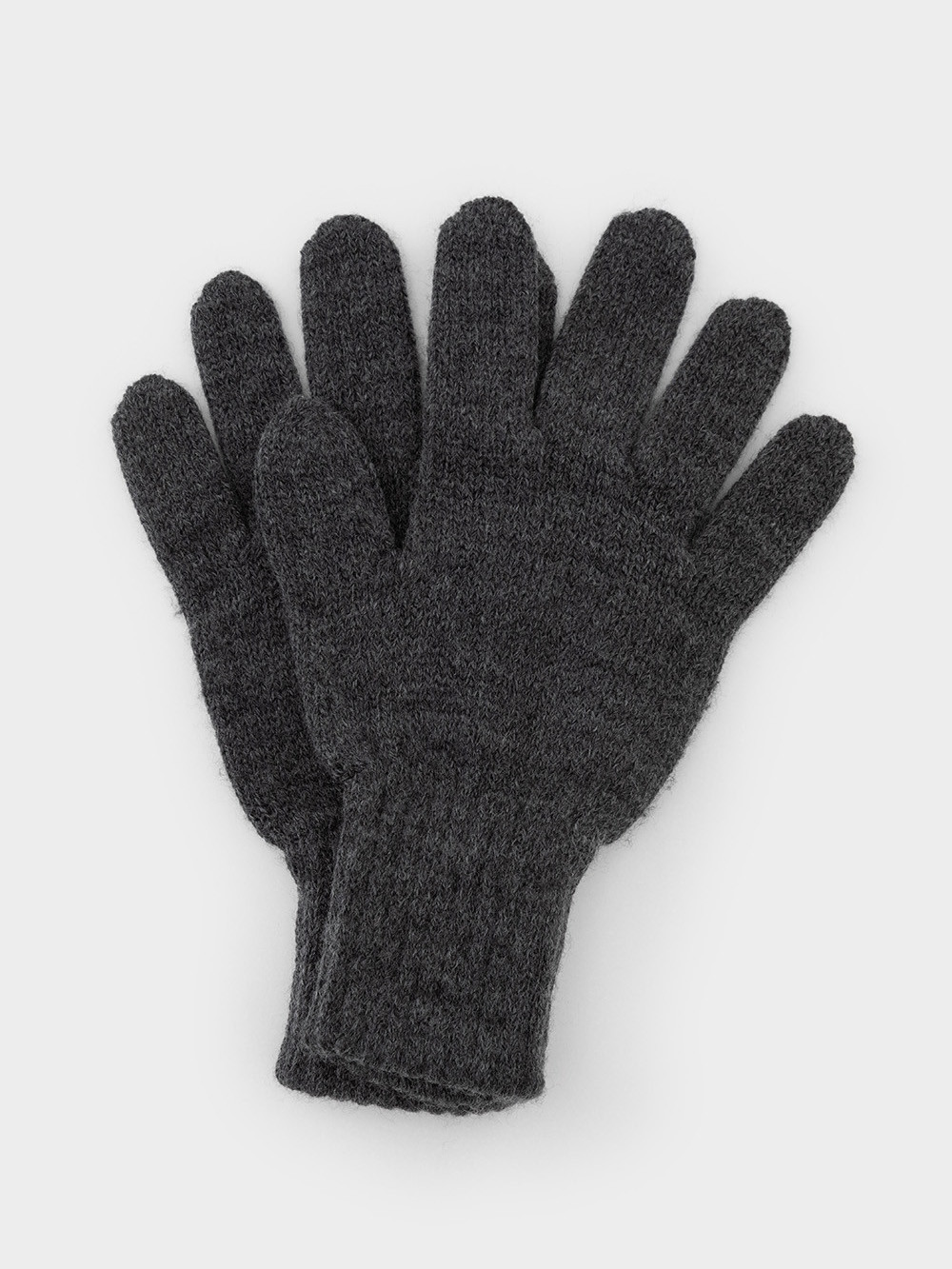 Перчатки для мальчика, артикул: К 125/25, цвет: темно-серый