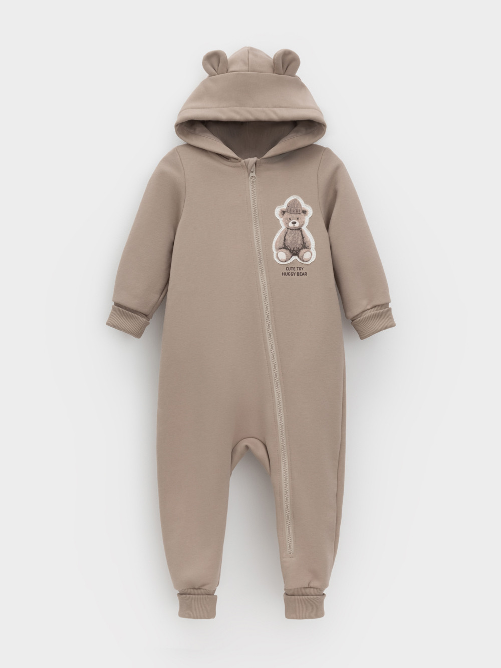 Комбинезон для мальчика, артикул: КР 6557, цвет: бежевый