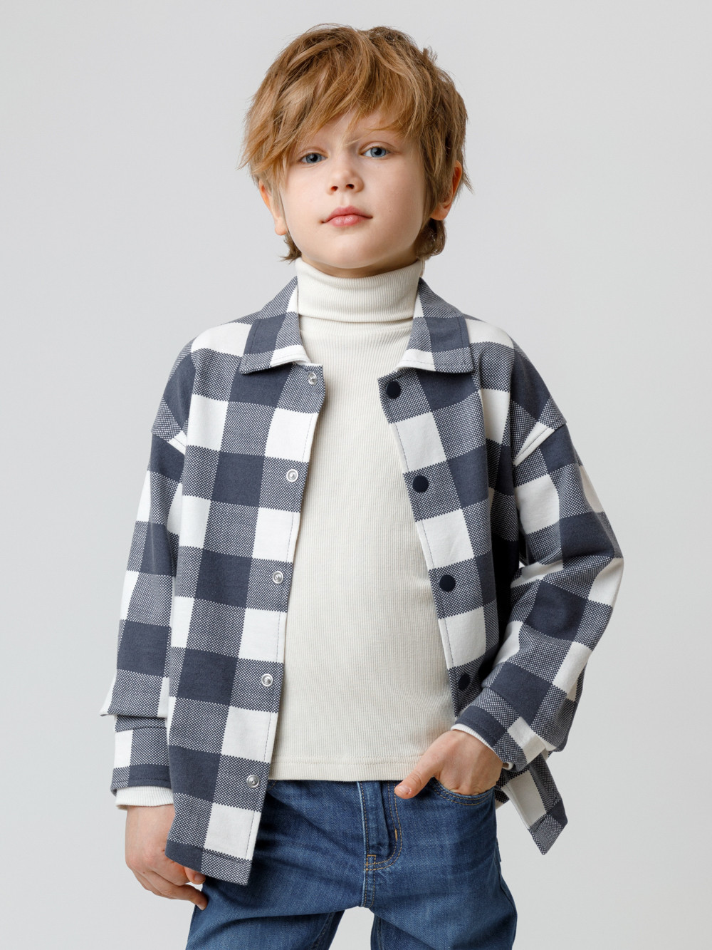 Водолазки для мальчика, артикул: КР 301477, цвет: бежевый