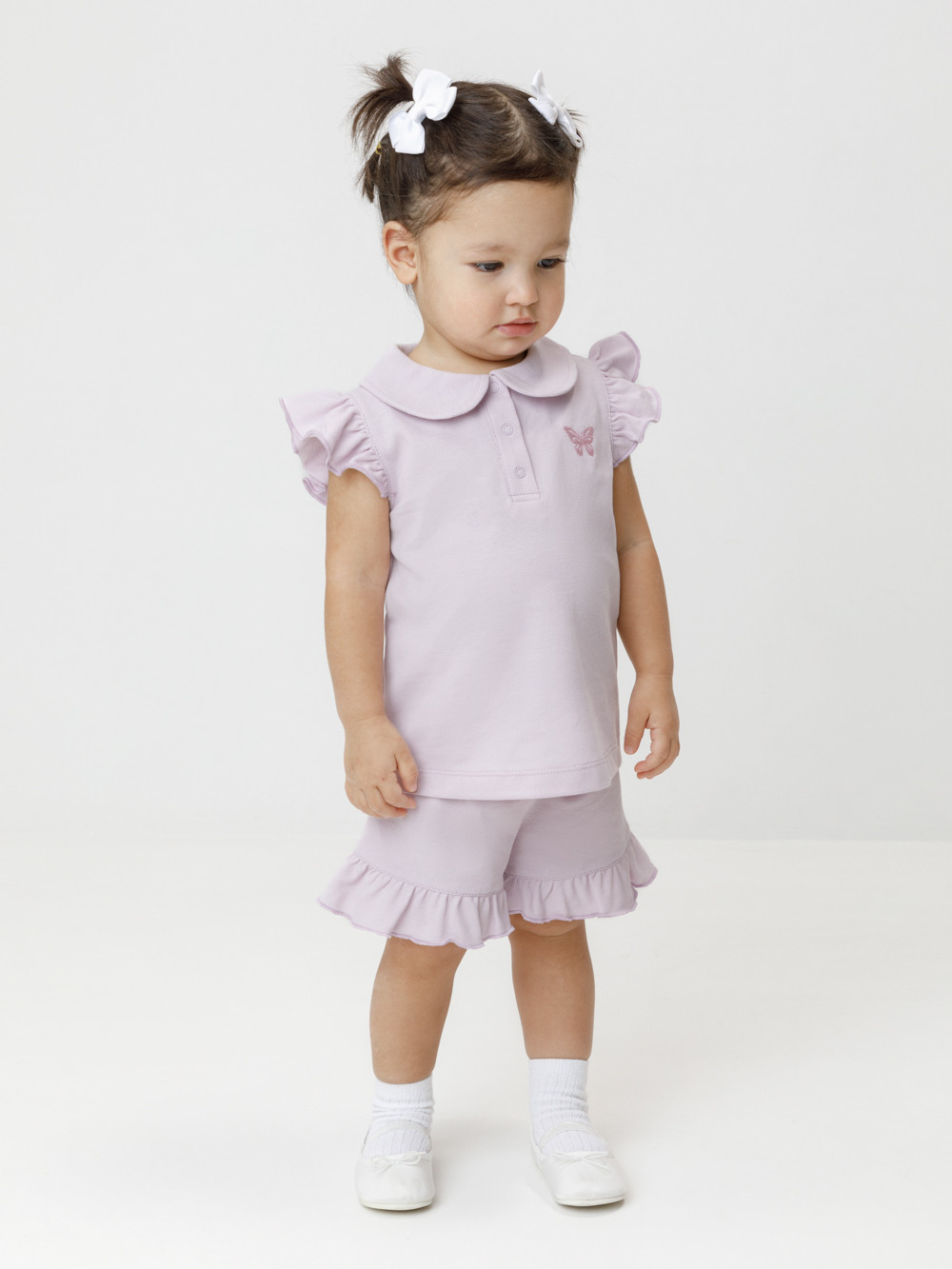 Шорты для девочки, артикул: КР 400898, цвет: фиолетовый