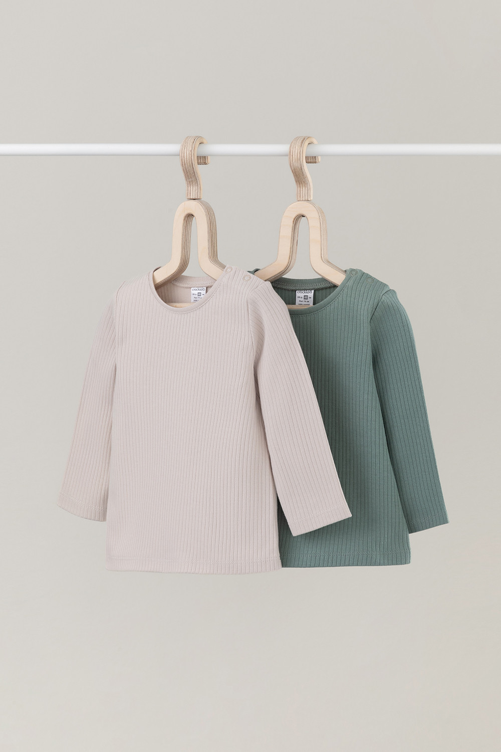 Джемпер для новорожденных, артикул: К 302520-2уп, цвет: бежевый