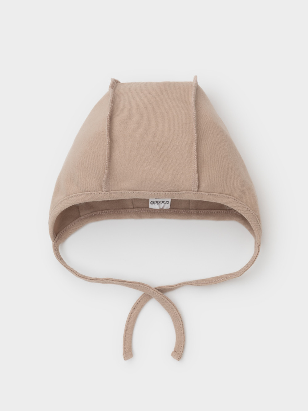 Шапочка ясельная для новорожденных, артикул: К 8177, цвет: бежевый