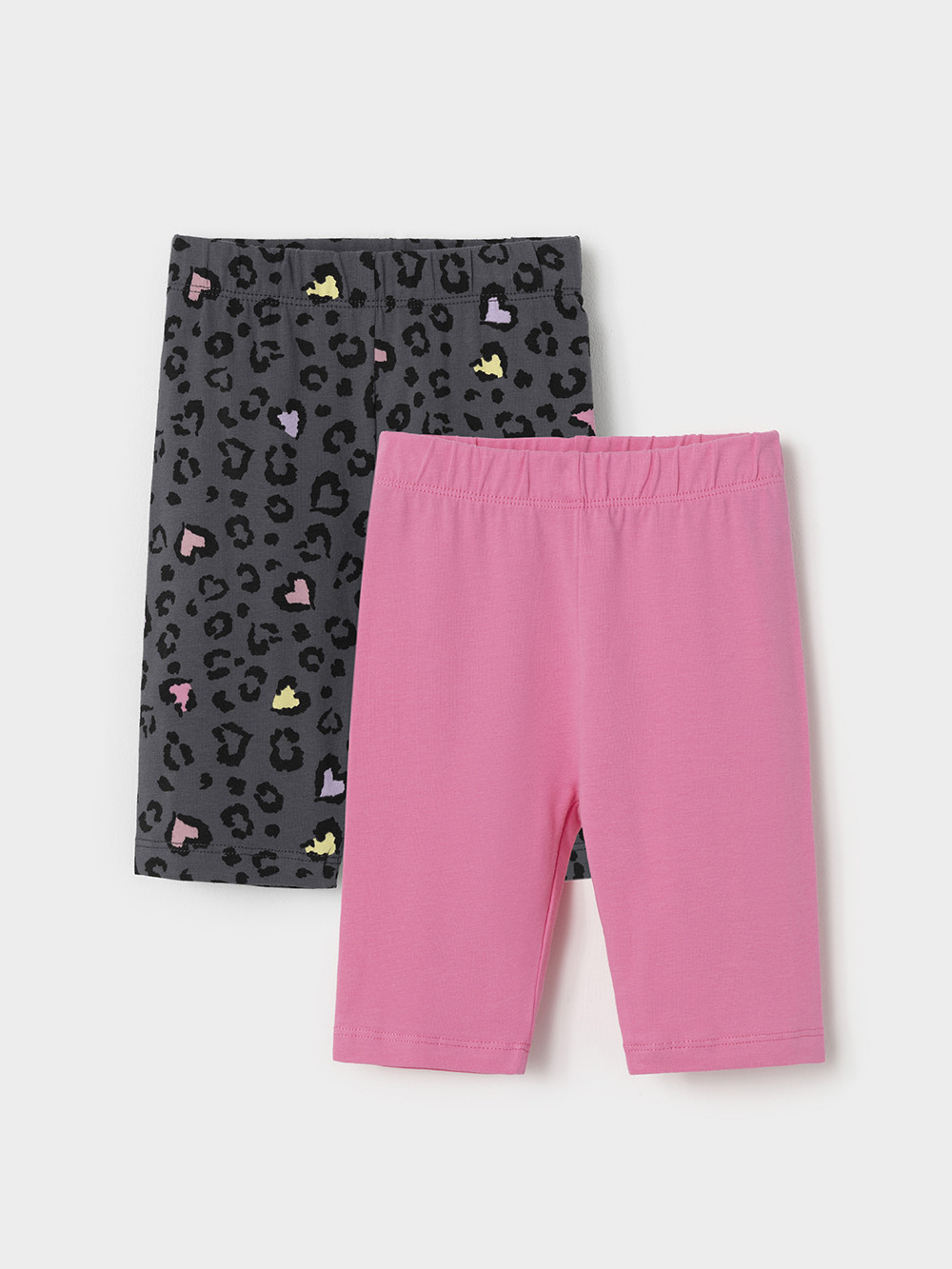 Велосипедки для девочки, артикул: МП 4036-2уп, цвет: серый