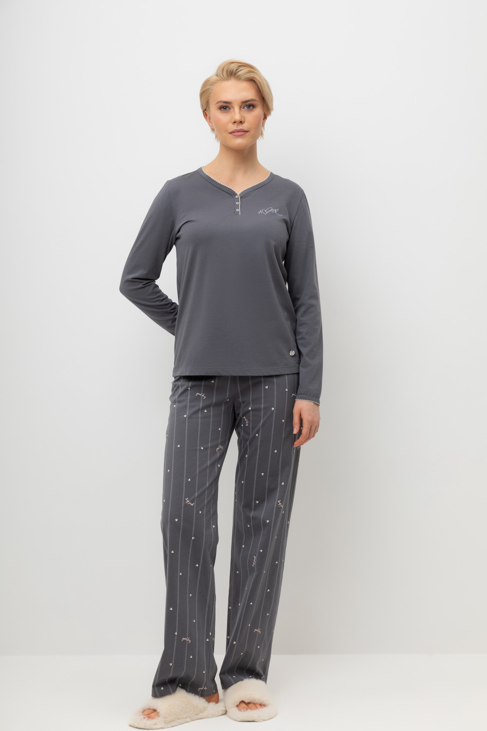 Комплекты для дома для мам, артикул: Е 20179, цвет: серый