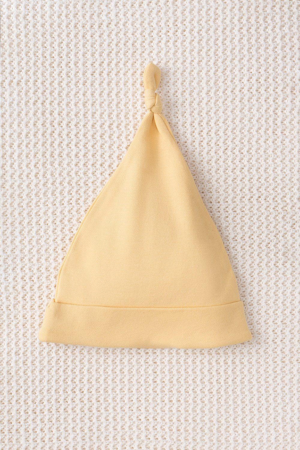 Шапочка ясельная для новорожденных, артикул: К 8036, цвет: желтый