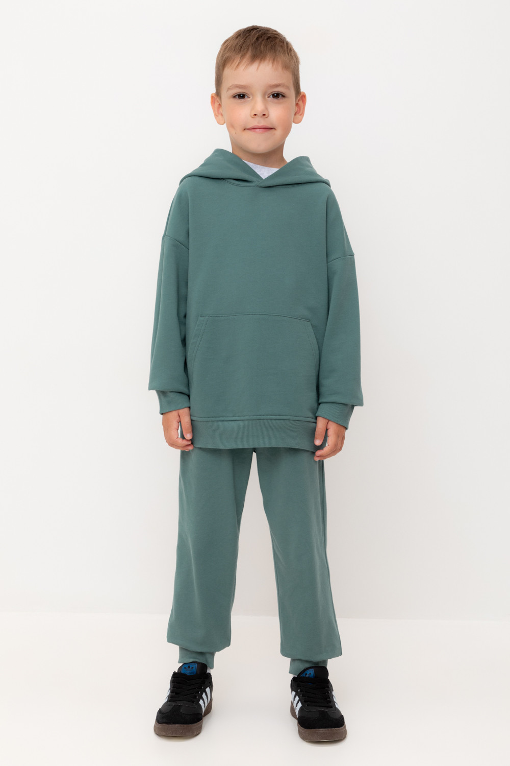 Брюки для мальчика, артикул: КР 400813-1, цвет: зеленый