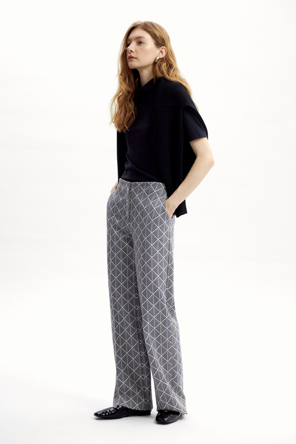 Брюки женские для мам, артикул: ЕВТ 4129, цвет: бежевый