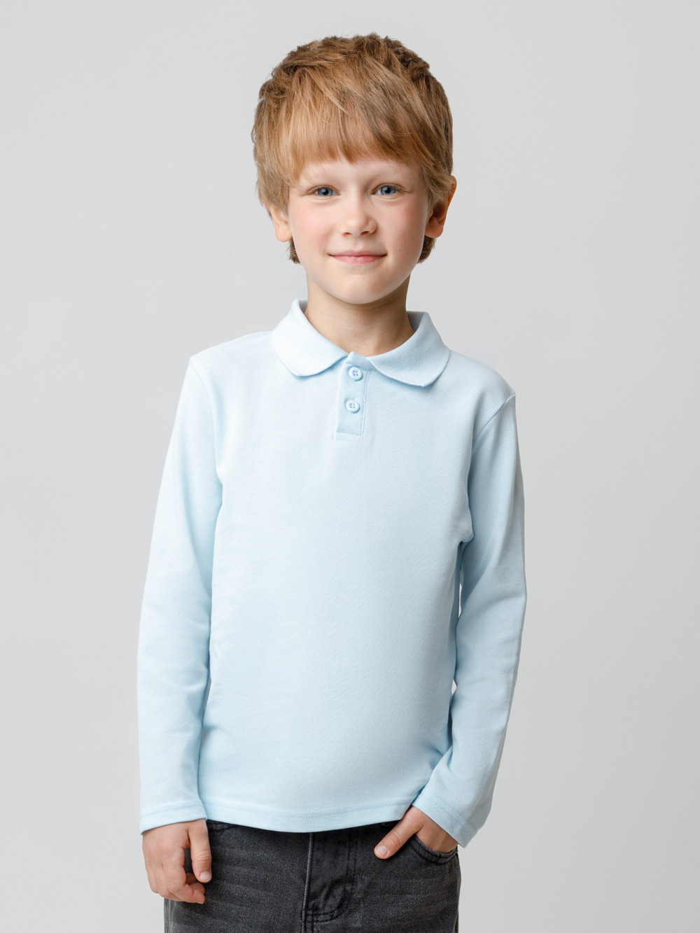 Джемпер для мальчика, артикул: МП 302109, цвет: голубой