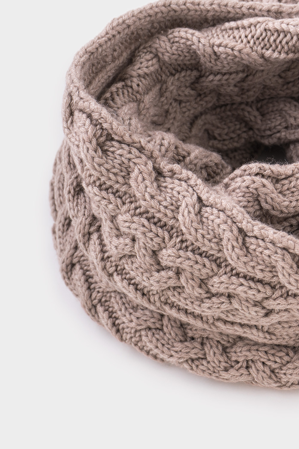 Шарф для девочки, артикул: КВ 15005/ш, цвет: бежевый