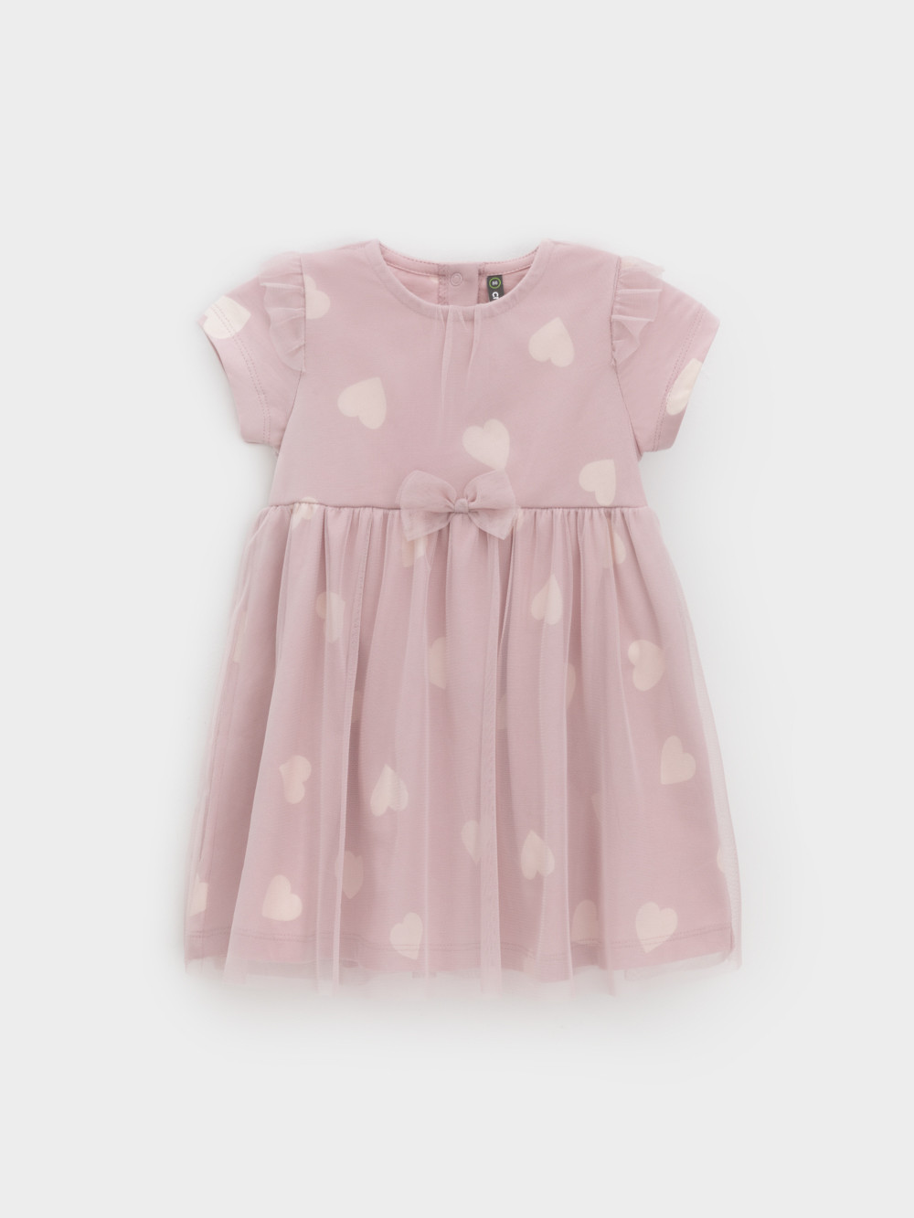 Платье для девочки, артикул: КР 5939, цвет: розовый
