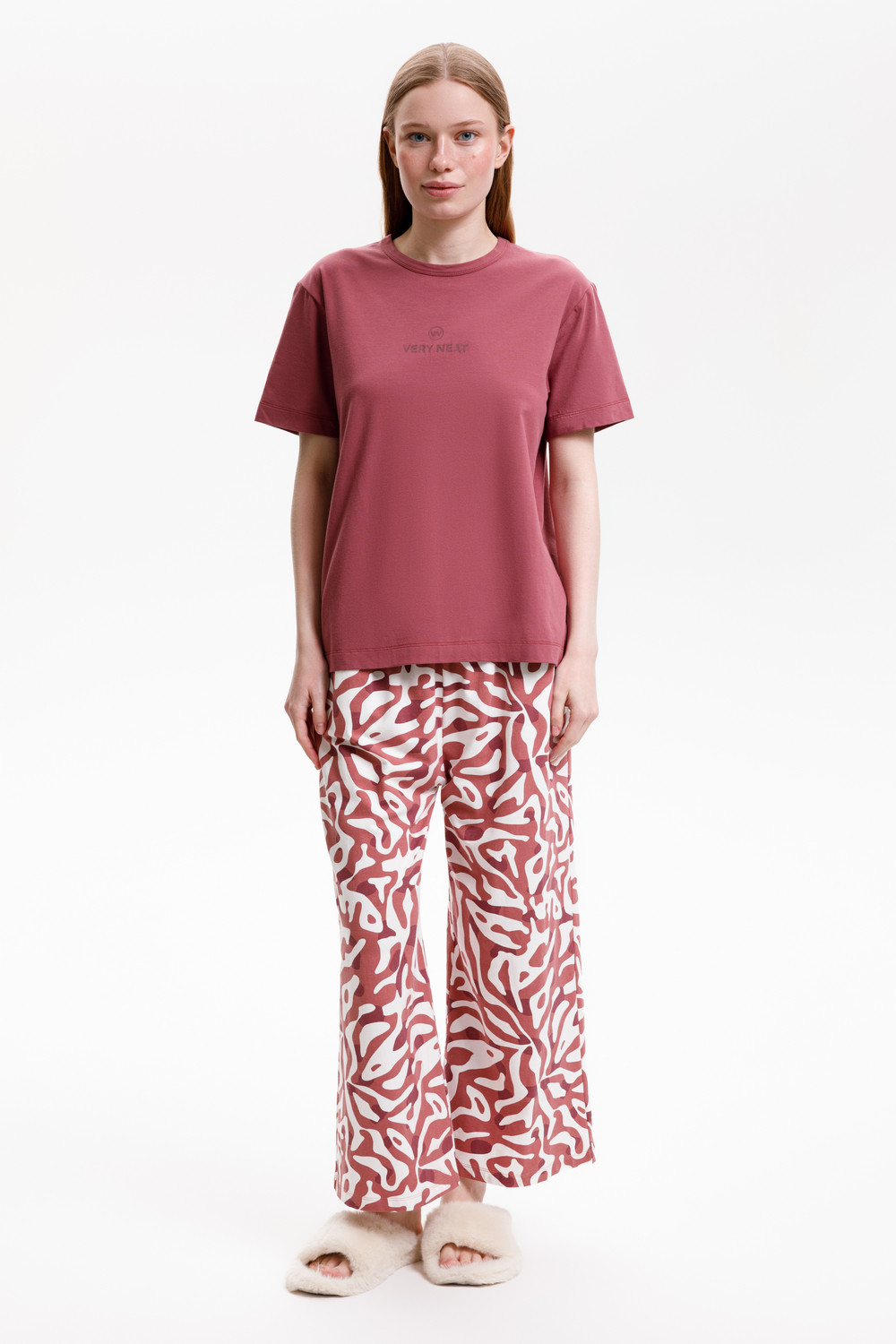 Комплекты для дома для мам, артикул: Е 20164, цвет: бордовый