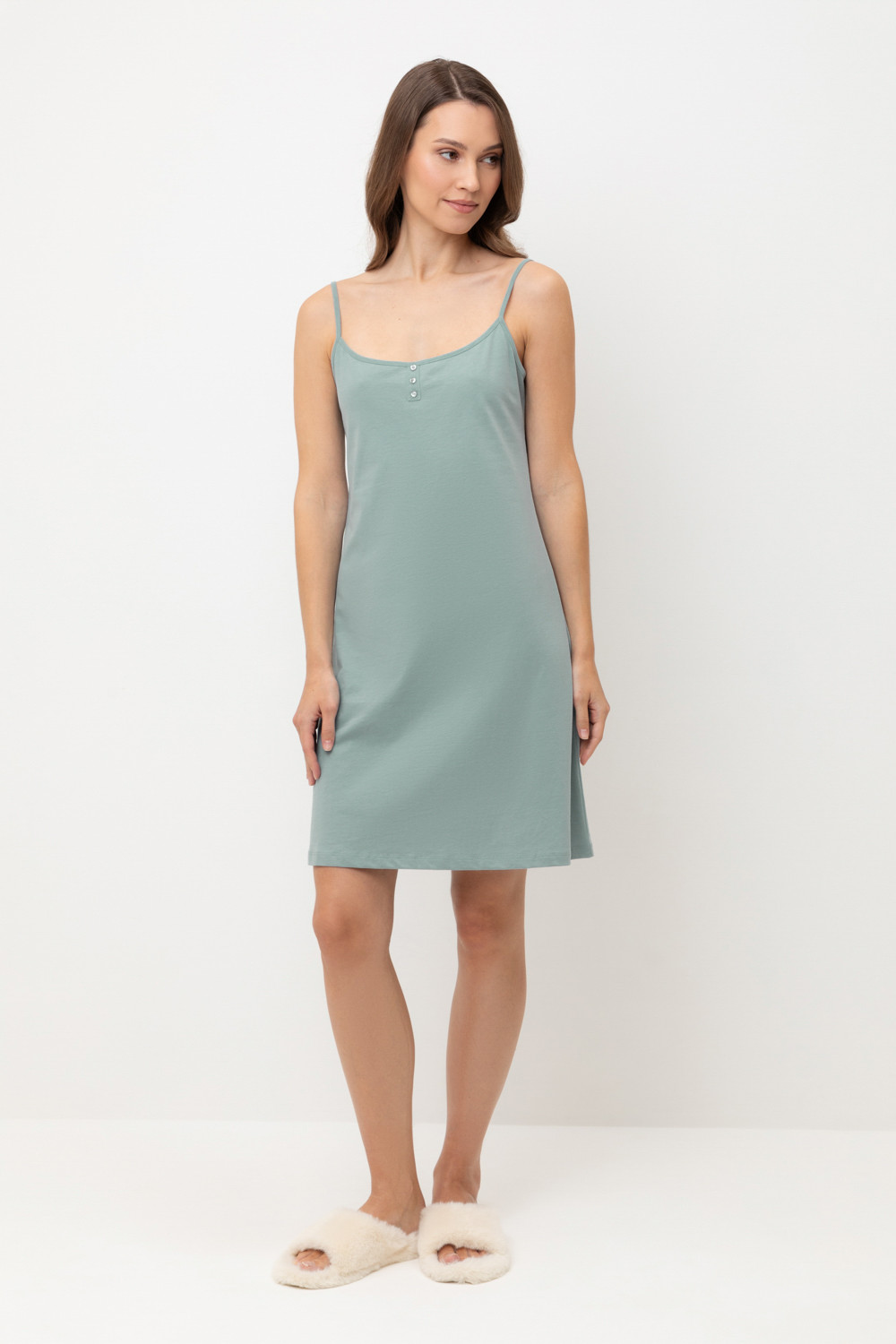 Сорочки ночные женские для мам, артикул: Е 10014/24, цвет: голубой