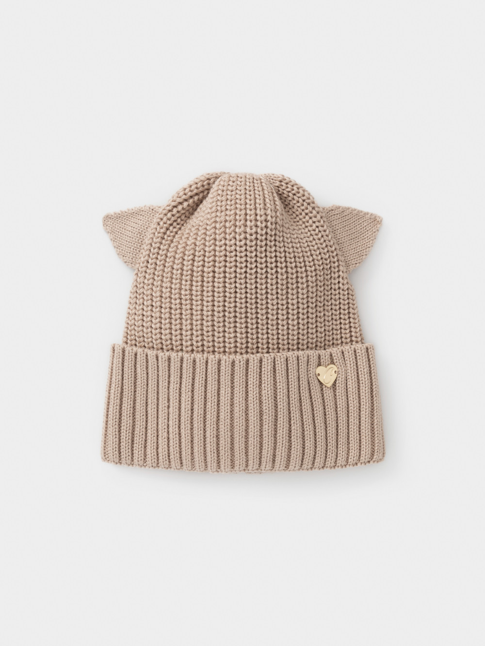 Шапка для девочки, артикул: КВ 20440, цвет: бежевый