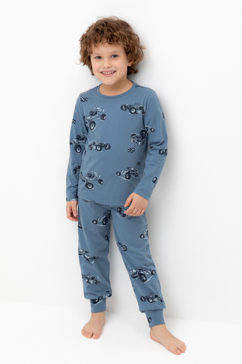 Пижама для мальчика, артикул: К 1561, цвет: синий