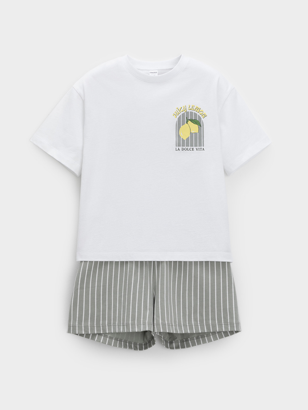 Пижама для девочки, артикул: МП 1658, цвет: белый