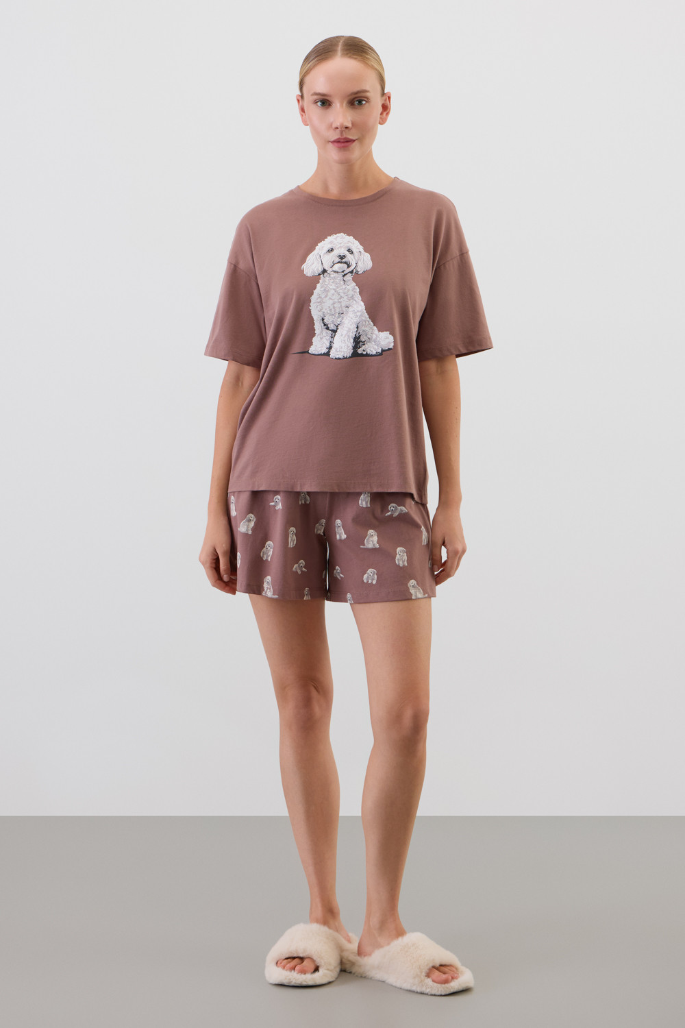 Комплекты для дома для мам, артикул: Е 20195, цвет: коричневый