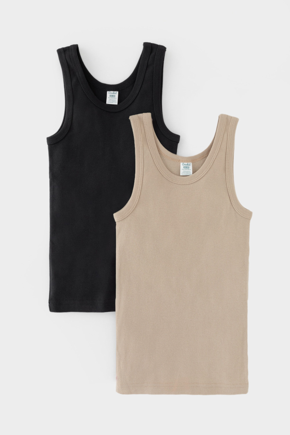 Майки для мальчика, артикул: К 1182-2уп, цвет: серый