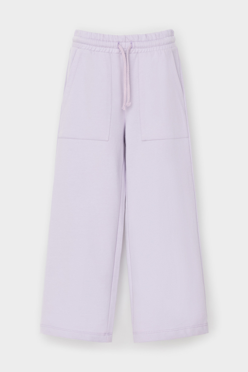 Брюки для девочки, артикул: КР 400786-1, цвет: фиолетовый