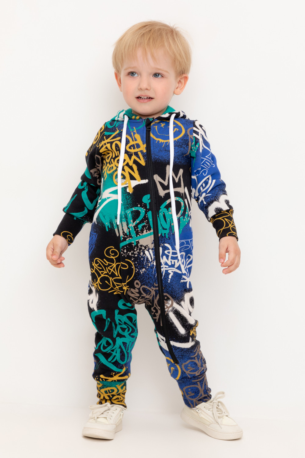 Комбинезон для мальчика, артикул: КР 6530, цвет: черный3