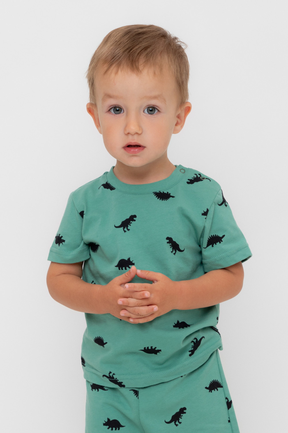 Футболка для мальчика, артикул: КР 302737, цвет: зеленый