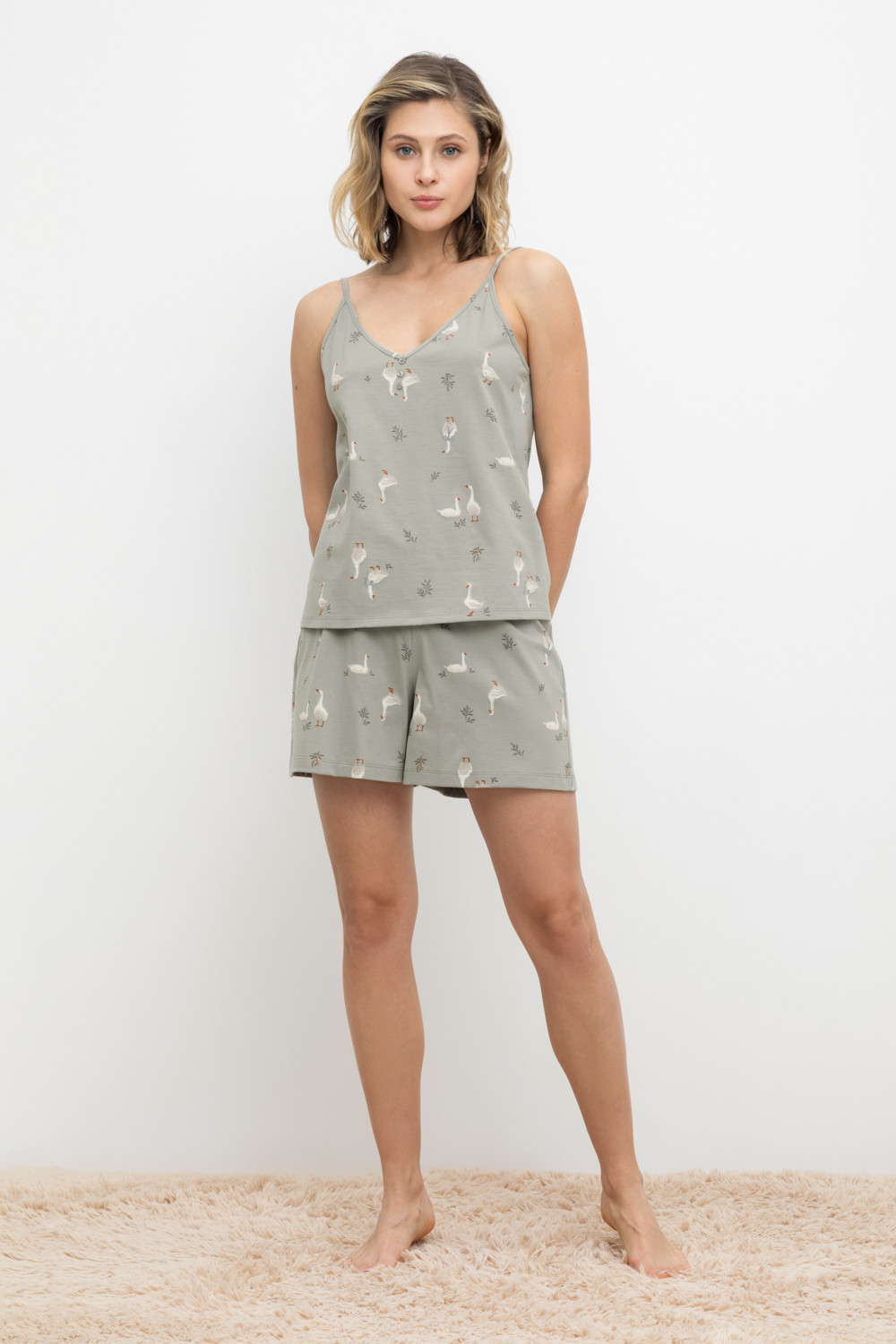 Комплекты для дома для мам, артикул: Е 20052, цвет: зеленый