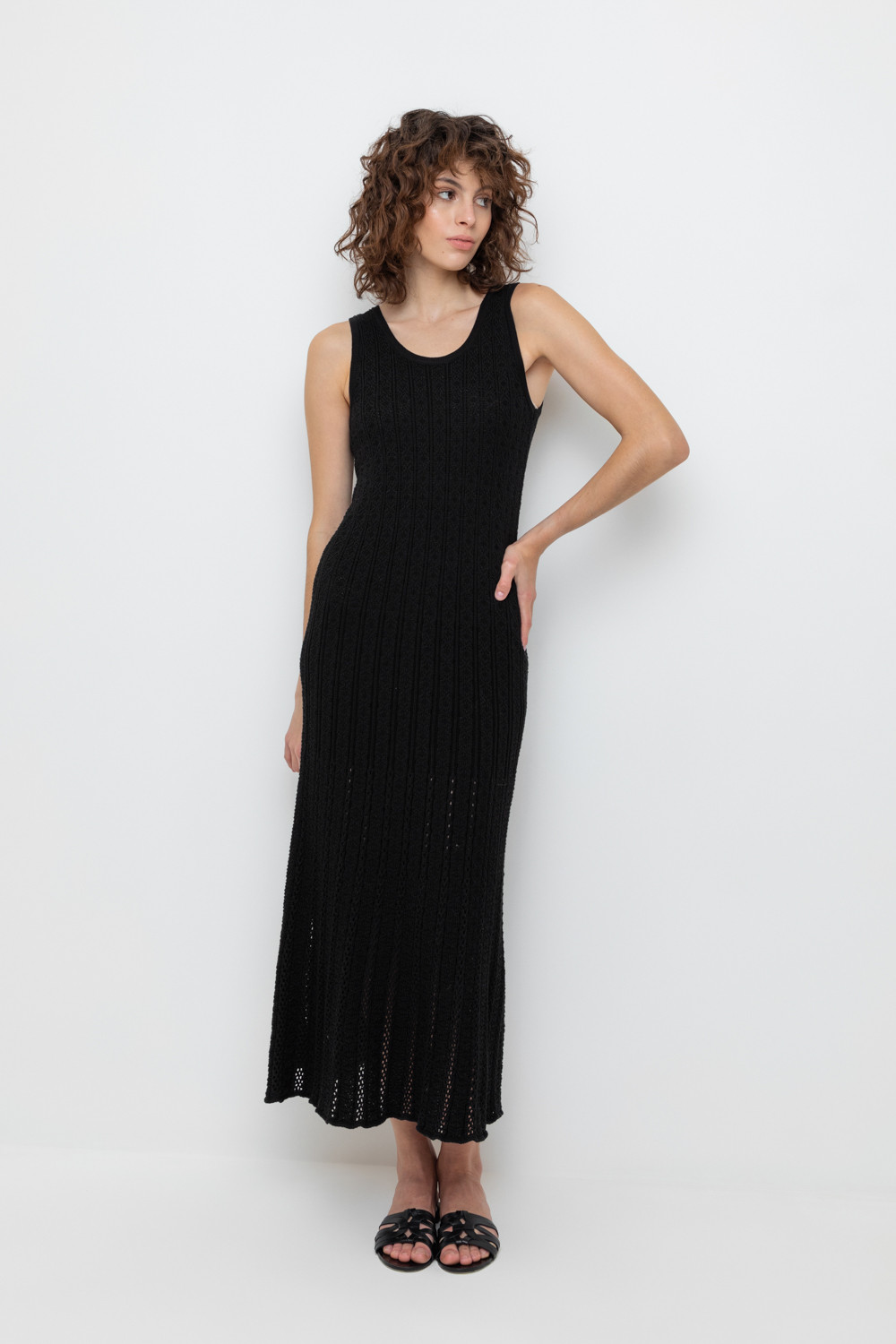 Платья женские для мам, артикул: ЕВ 523, цвет: черный