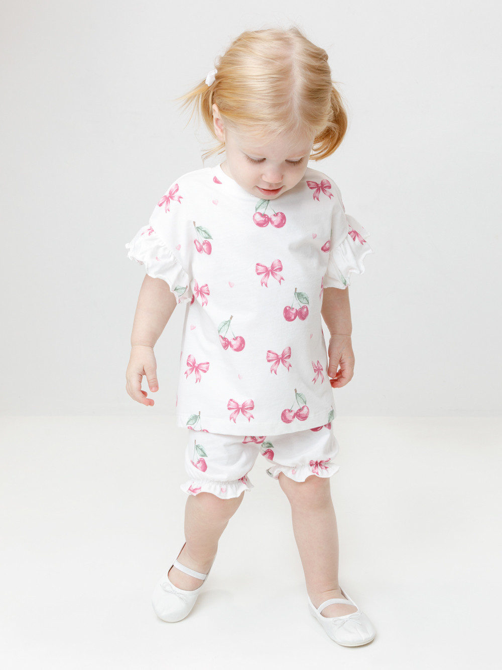 Шорты для девочки, артикул: КР 400683, цвет: сахар