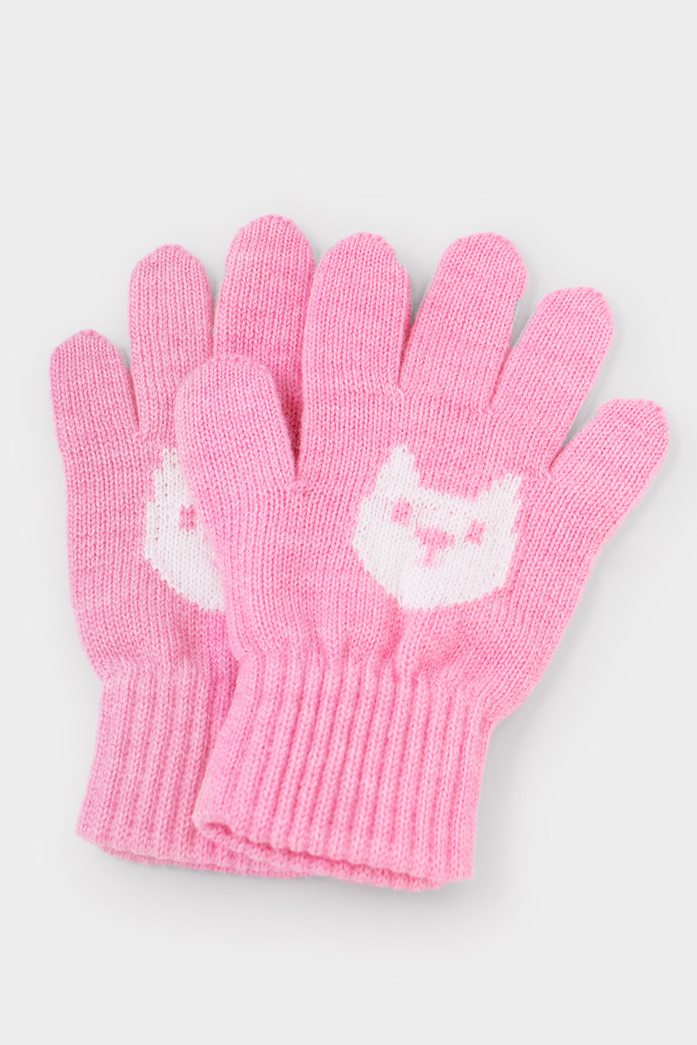 Перчатки для девочки, артикул: КВ 10008/ш, цвет: розовый