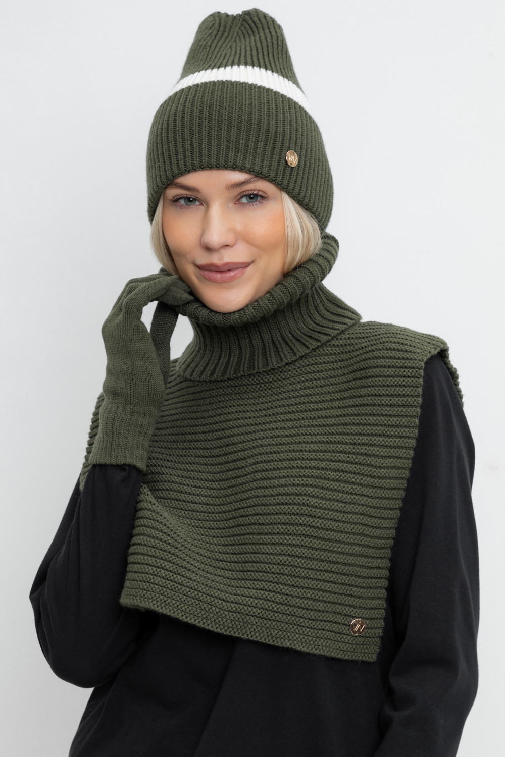 Шапки для мам, артикул: ЕВ 20004/24ш, цвет: зеленый