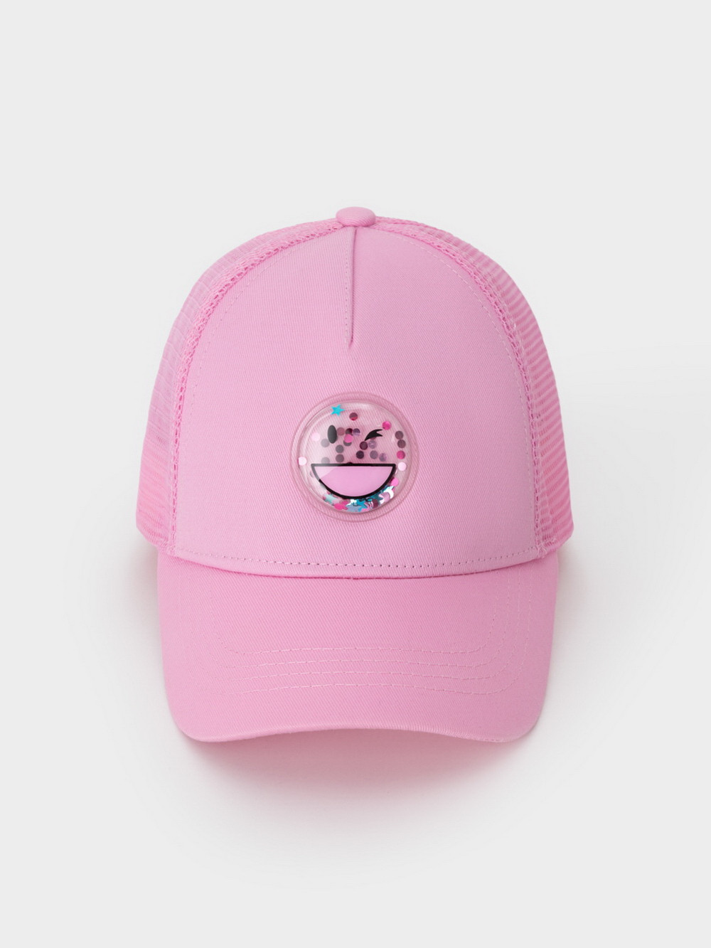 Кепка для девочки, артикул: ТК 80057, цвет: розовый