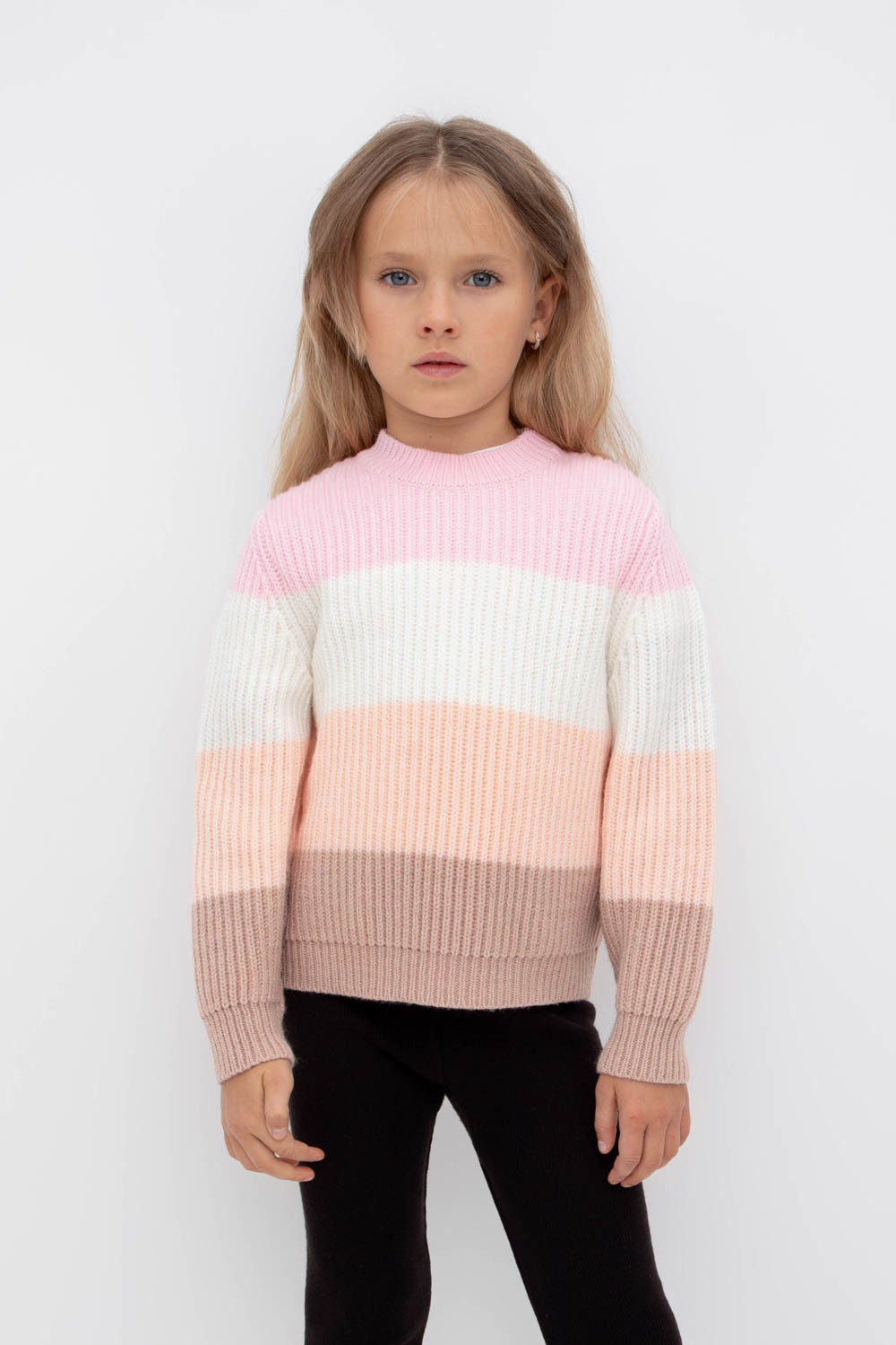 Джемпер для девочки, артикул: КВ 30136, цвет: розовый