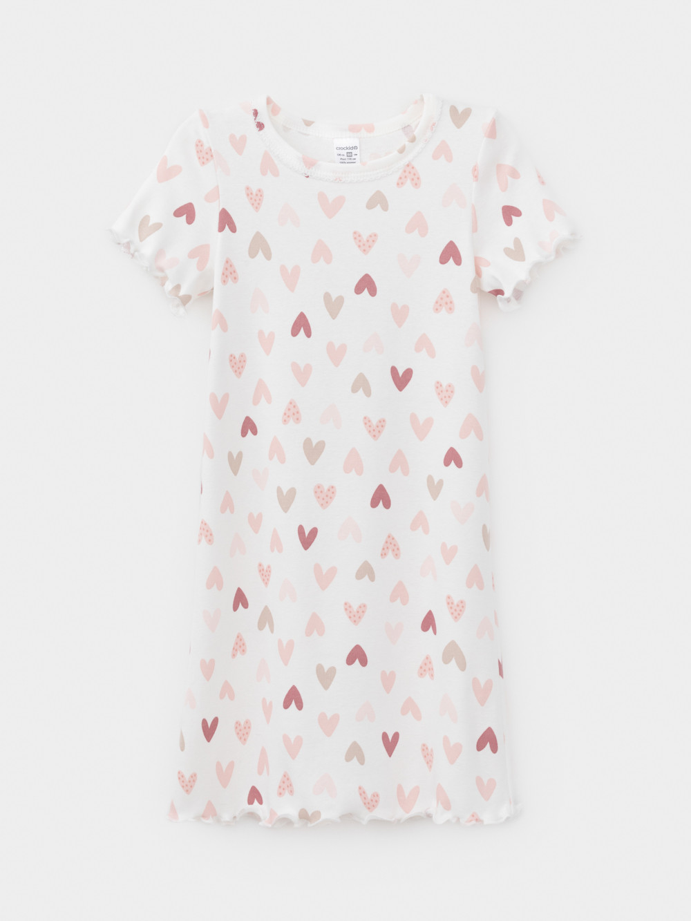 Ночная сорочка для девочки, артикул: К 1180, цвет: сахар