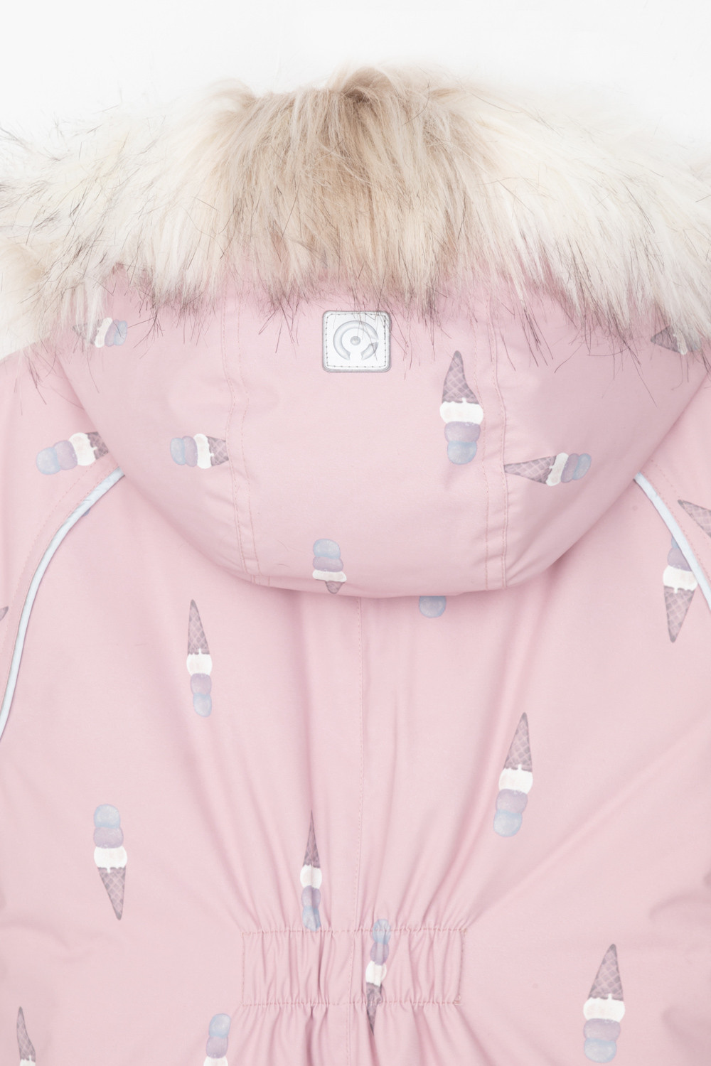 Комбинезоны утепленные для девочки, артикул: ВК 60105/н/8 ГР, цвет: розовый, фото 11