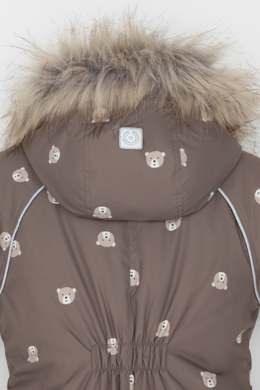 Комбинезоны утепленные для мальчика, артикул: ВК 60116/н/11 ГР, цвет: коричневый, фото 11