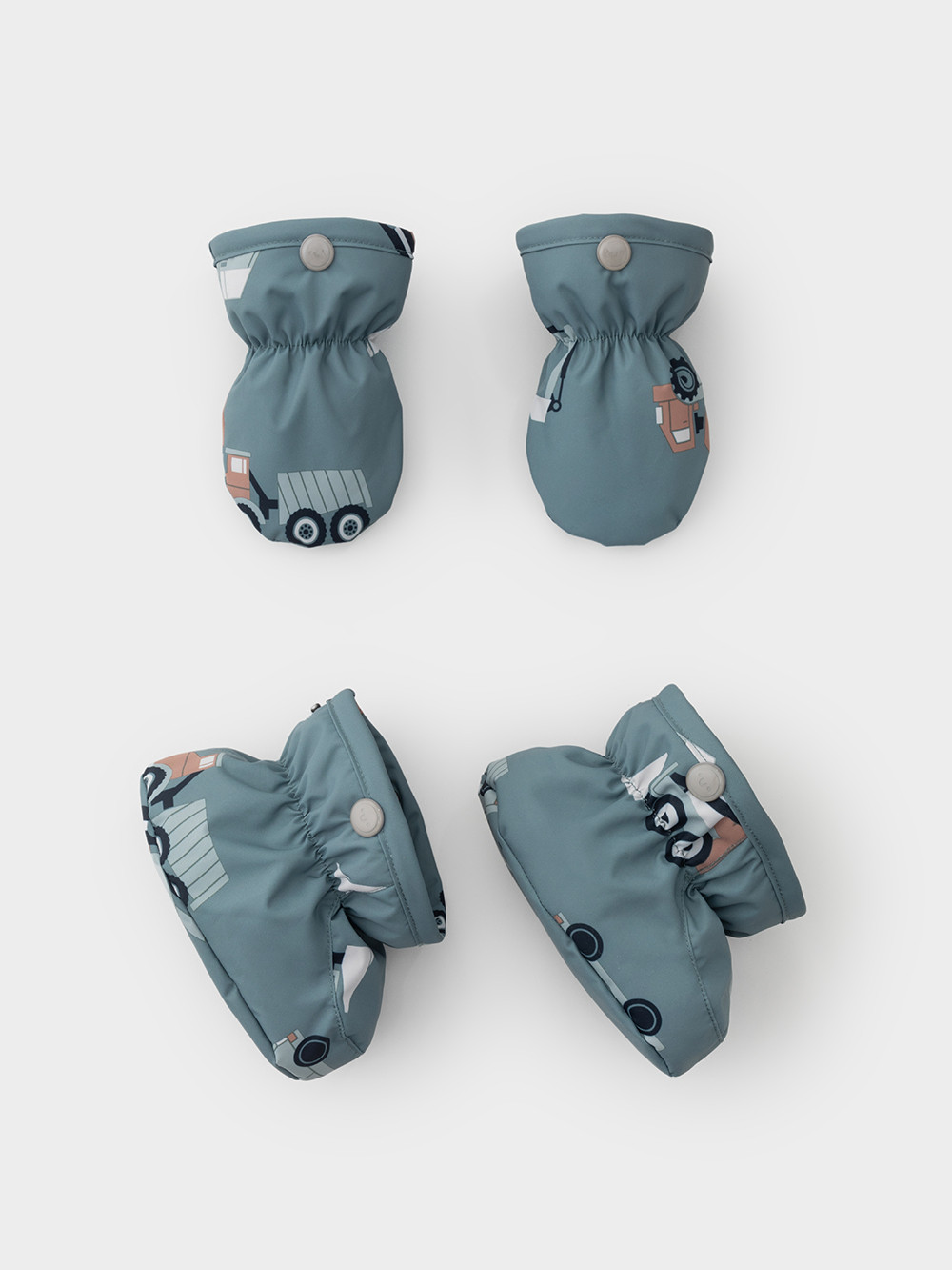 Комбинезоны утепленные для мальчика, артикул: ВК 60032/н/65 Ал, цвет: бирюзовый, фото 11