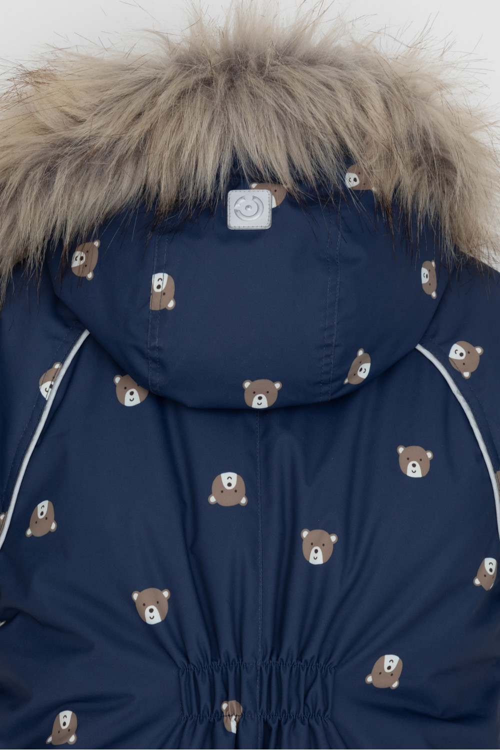 Комбинезоны утепленные для мальчика, артикул: ВК 60116/н/12 ГР, цвет: темно-синий, фото 11