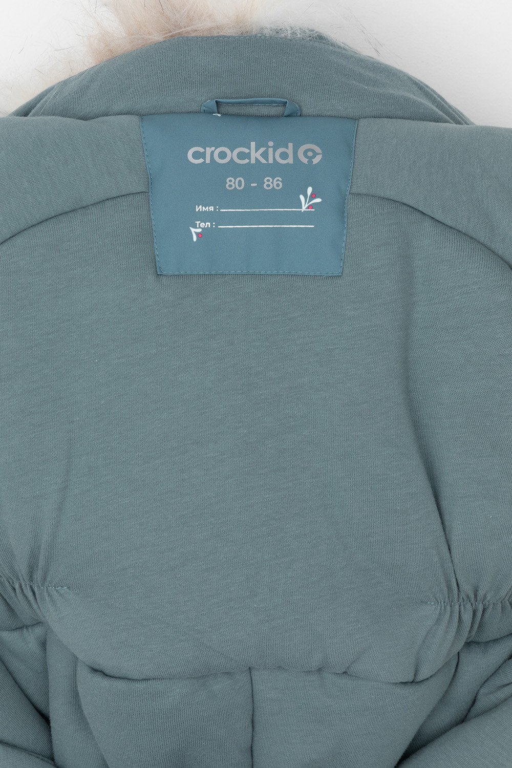 Комбинезоны утепленные для девочки, артикул: ВК 60116/н/3 Ал, цвет: зеленый, фото 11